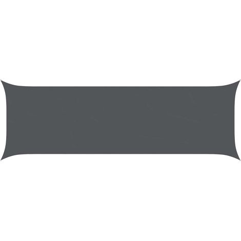 Vela da ombra solare 6 x 2 m Oxford rivestito in PU vidaXL