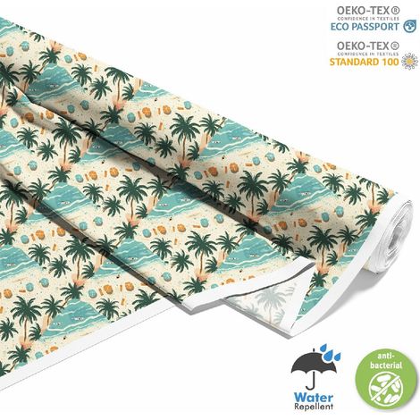 OUTDOOR DEKOSTOFFE OXFORD - Motiv Sommer  DX8934