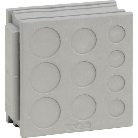 Passe-câbles Icotek DT 2 41510 Ø max. des bornes 7.1 mm Elastomère gris 1 pc(s) (1/2)