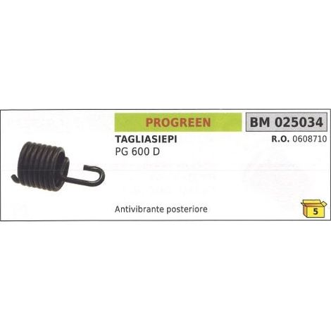Hinterer Puffer PROGREEN Heckenschere PG 600 D 025034