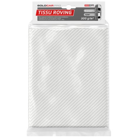 vetro tessuto roving Solocar Pro 300g m2 0.5m2