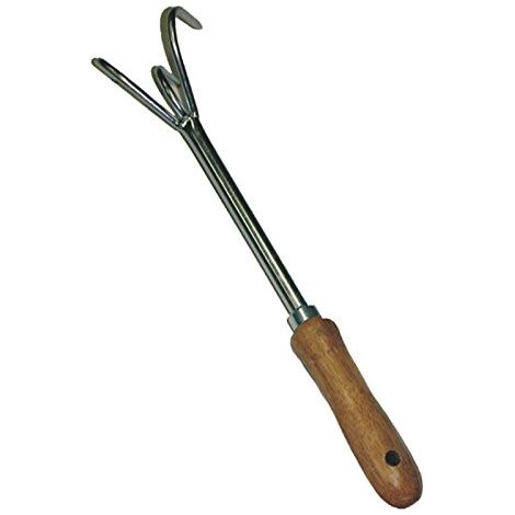 GRIFFES DE JARDIN GREENMILL AVEC MANCHE EN BOIS