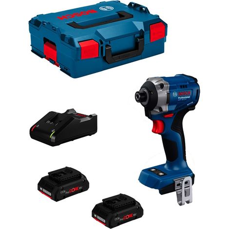Drehschlagschrauber BOSCH GDR 18V-215 (2 x 4,0 Ah ProCORE + GAL18V-40 + L-Boxx 136) (1/4)