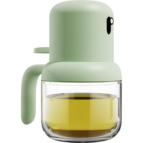 180-ml-Ölsprühflasche mit ergonomischem Griff, auslaufsicher, staubdicht, aus Glas und Kunststoff, für Küche und Haushalt, Grün (1/5)