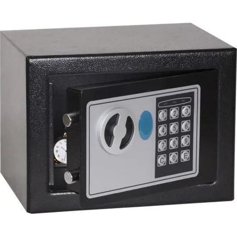 Phoenix-safe Compact Coffre-fort Noir 4 litres sécurisé