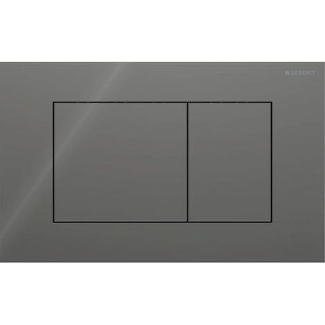 Geberit Sigma40 Betätigungsplatte 115629JK1 Square, eckig, für 2-Mengen-Spülung, lava