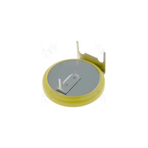 Pile CR2032 3V, 2 plaques x 1, espacement horizontal 17,8 mm (1/4)
