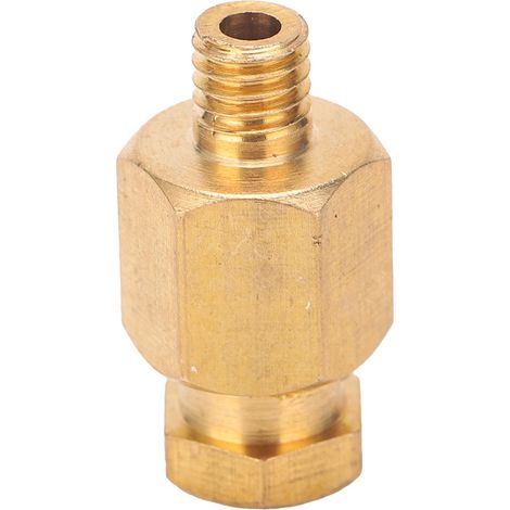 Raccord en laiton mâle-mâble fileté droit PD606, adaptateur de connexion pour tuyauterie industrielle, fourniture de plomberie (1/5)