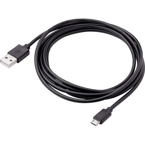 Akyga USB-Kabel   USB-A Stecker, USB-Micro-B Stecker 1.80 m Schwarz  AK-USB-01 (1/4)