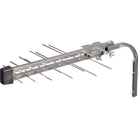 Antenna attiva da tetto DVB-T/T2 Wittenberg Antennen SN 20N Ambiente esterno 20 dB Argento (1/3)