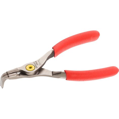 FACOM Zange für Sicherungsringe mit Außenspannung, 90° gebogen, verchromt, ergonomische Überzüge, Ø Spitze 1,8 mm, Ringweite 19 - 60 mm