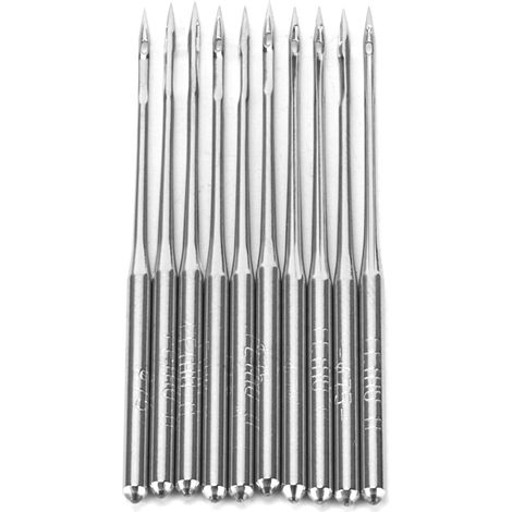 500 aiguilles de machine à coudre, en métal durable et résistant à l'usure, disponibles en différentes tailles, y compris la taille 11.