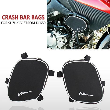 Rahmentasche und Werkzeugtasche kompatibel mit Suzuki V-Strom 650/Givi/Kappa Modellen (1/4)