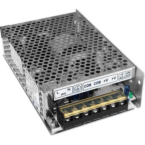 Alcapower Alimentatore Switching 48V 150W 3.1A protezioni integrate da sovraccarico, sovratensione e cortocircuito per sistemi industriali (1/2)