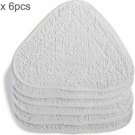 Vileda Steam Cleaner Replacement Covers, 100pcs Hot Spray Mop Replacement Cover, Family Pack, White MUMU (1/4)