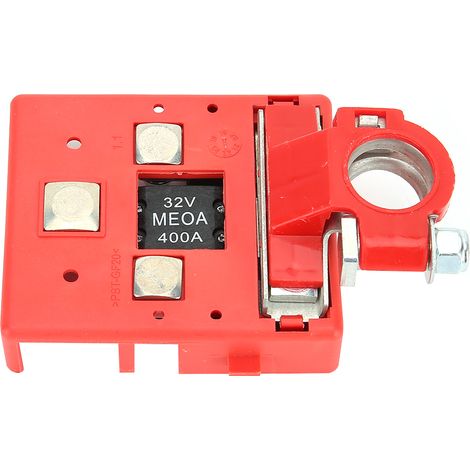 Jeu de 2 Bornes de Batterie Voiture 32V 400A, Connecteur Rapide à Dévissage, Pièce Auto Tuning Haute Performance (1/5)
