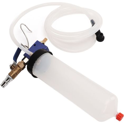 Outil de changement de liquide de frein pneumatique, très efficace, fiable, facile à utiliser, remplacement d'huile de direction assistée pour voiture et moto (1/5)