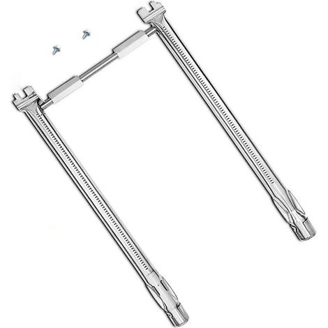 Brûleur de barbecue en acier inoxydable 304 45,7 cm – Compatible Weber Spirit I & II E210 S210 E220 S220 – Résistance à la corrosion (1/4)