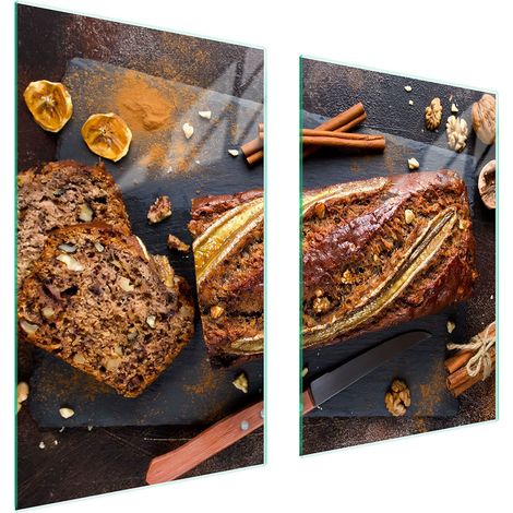 PIASTRA PROTETTIVA IN VETRO PER CUCINA 65x52 PANE (1/5)