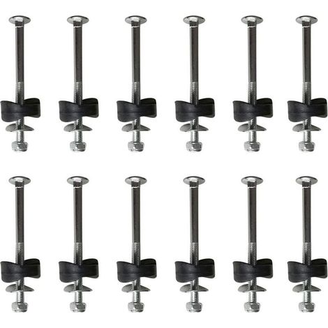 12 Pack Trampoline Spacers with Screws for Trampoline Fixing, MUMU Trampoline Replacement Accessories