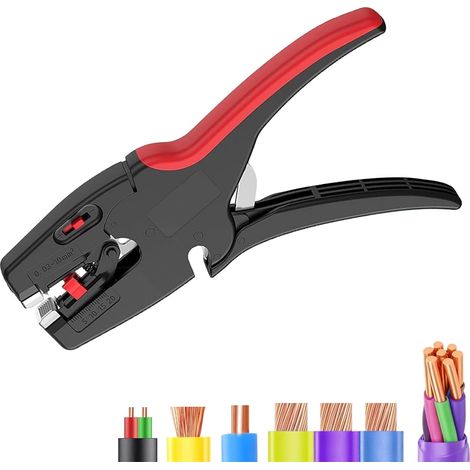 Automatic wire strippers, stripping diameters from 0.25 to 4 mm, suitable for cables, optical fibers and other wires. (1/5)