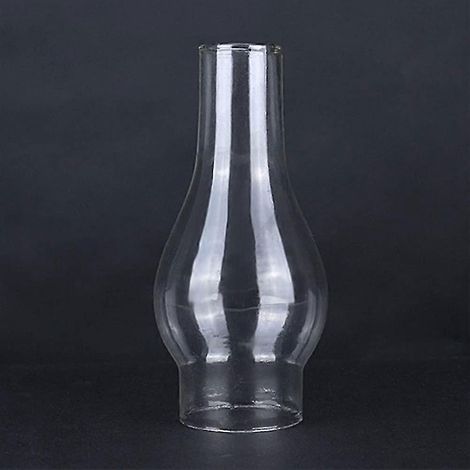Abat-jour en verre transparent pour lampe à pétrole, cheminée en verre pour lampe à pétrole, abat-jour pour lampe à pétrole (1/5)