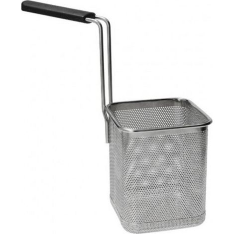 SOFRACHEF - Panier pour cuiseur à pâtes GN 1/6 avec poignée à gauche - long. 145 mm - Sofraca