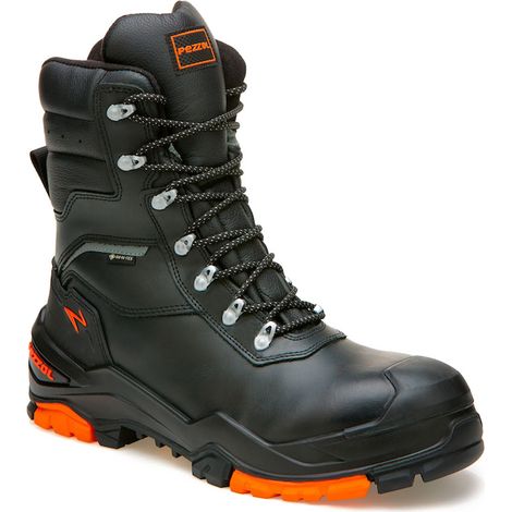 Pezzol Viking S7S CI HI SC HRO FO LG SR Sicherheitsstiefel - 40 EU - Schwarze