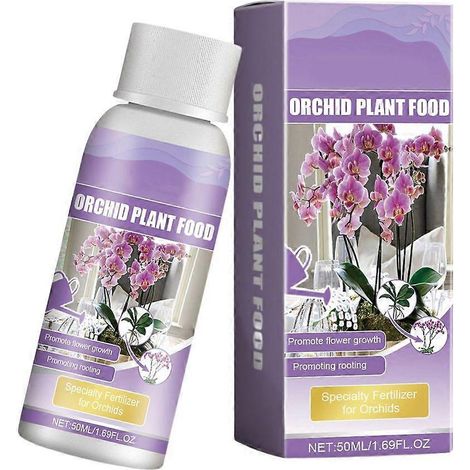 Engrais essentiel pour le jardinage à domicile, 50 ml, riche en nutriments, pour la croissance des orchidées (1/4)