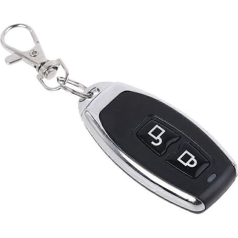 Télécommande RF 433 MHz avec code d'apprentissage 1527 EV1527 pour contrleur de porte de garage et de portail, récepteur d'alarme (1/5)