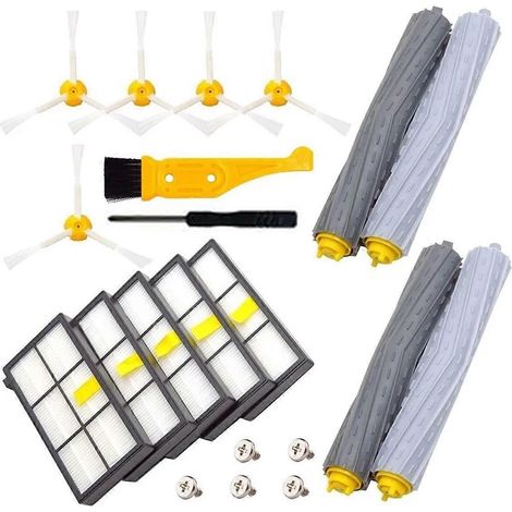 Filtre HEPA, brosse latérale principale, pièces détachées pour aspirateur iRobot Roomba (1/5)