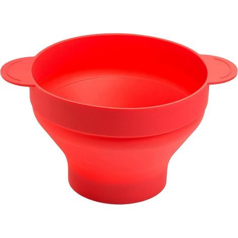 Seau À Popcorn,Boîte À Snack En Silicone Avec Poignée Et Couvercle, Bol à Popcorn pour Four à Micro-ondes,Pour Cinéma Maison Cinéma Carnaval Amateurs De Film Adultes Famille (1/5)