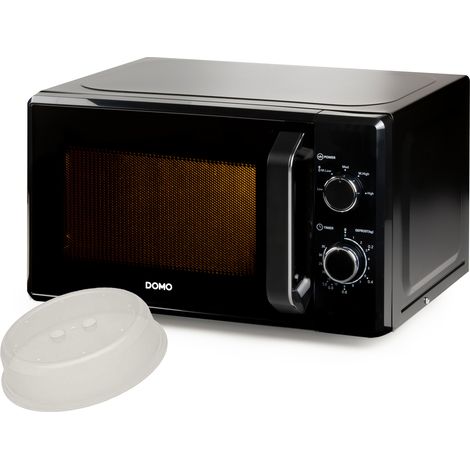 Mikrowelle 20L mit Timer, 5 Stufen & Abdeckhaube - 800 Watt (1/5)