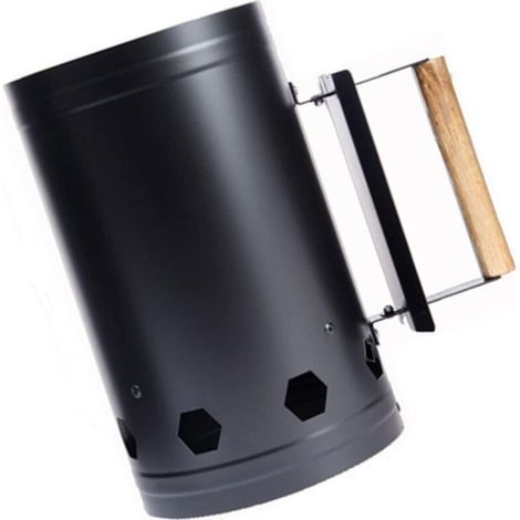 Fireplace Lighter, Stainless Steel Charcoal Lighter, Barbecue Fireplace Lighter for Outdoor Cooking (1/5)