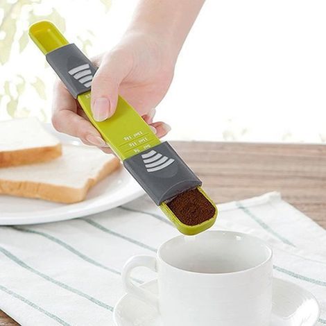 Adjustable Measuring Spoon for Quantity, Sugar, Salt, Powder, Kitchen Utensil Tool (1/4)