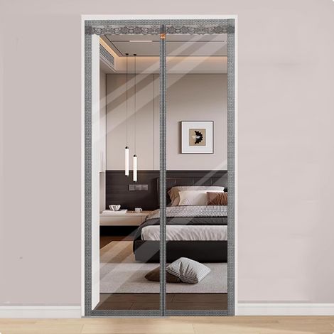 Transparent PVC Magnétique Rideau de Porte Isolant Thermique (1/5)