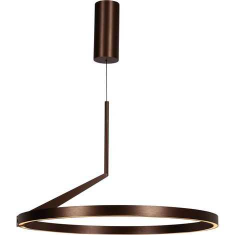 Suspension LED élégante Applause Rouge cuivré - Ø 60cm - 23400/60/96 (1/3)