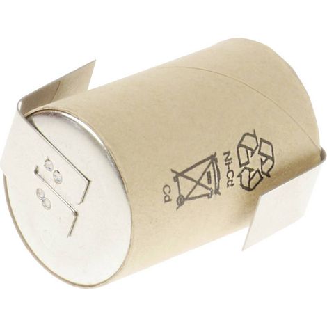 Furukawa Battery N1250SCR/PP-LFZ Batteria ricaricabile speciale 4/5 Sub-C linguette a saldare a Z NiCd 1.2 V 1200 mAh 1