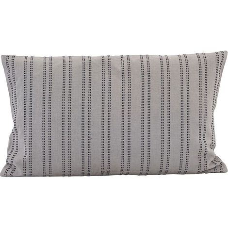 Housse de Coussin Rectangle en Coton Gris clair 50 x 30 cm (1/4)
