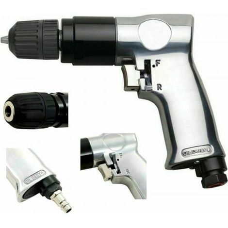 TRAPANO AD ARIA COMPRESSA AVVITATORE AUTOSERRANTE REVERSIBILE CON MANDRINO 3/8" (1/2)