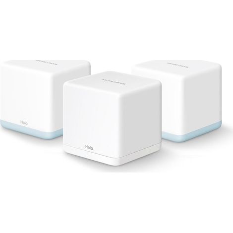 TP-Link Mesh Dual-Band AC1200Mbps 2 Porte Ethernet Gigabit Modalità Router e Access Point 3 Pezzi con Copertura fino a 320 Halo H32G(3-Pack) (1/5)