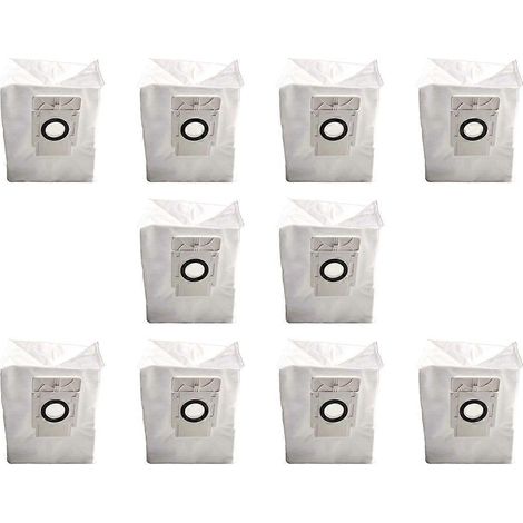 10pc Dust Bags de remplacement pour RC3 Plus RE4 Dustbin Garbage Bag Robot Aspirateur Home Serpillière Cloth Accessori (1/5)