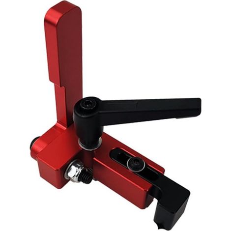 Posizionatore per schienale tipo 75 per lavorazione del legno - Limitatore da tavolo a spinta (1/2)