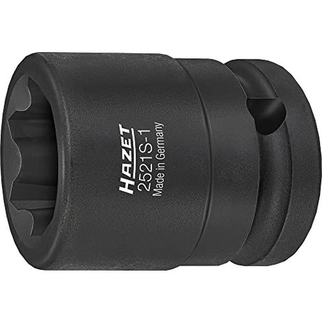 HAZET 2521S-1 CLÉ À CHOCS, TOURNEVIS MÉCANIQUE DOUILLE AVEC PROFIL SPÉCIAL, BLUE