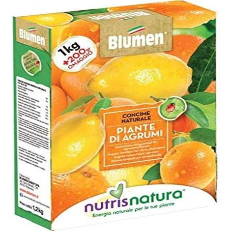 Nutrisnatura CONCIME Naturale Limoni, Kumquat E Piante di AGRUMI