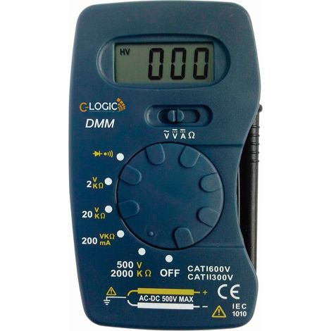MULTIMETRO DIGITAL BOLSILLO EX