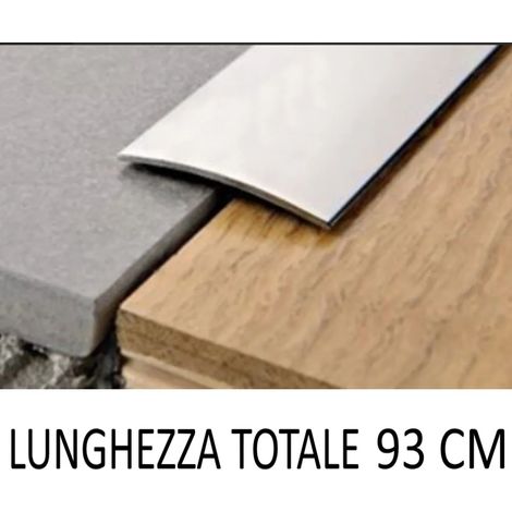 PASSATOIA ADESIVA PIATTA CM.93 ALLUMINIO ANODIZZATO (1/2)