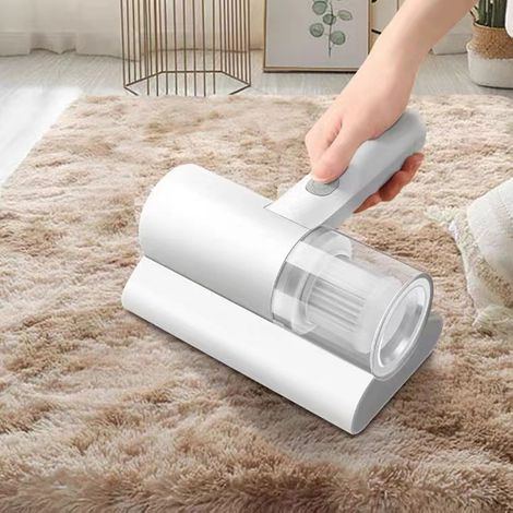 Powerful Anti-mite Handheld Vacuum Cleaner, Textile Mattress Vacuum Cleaner with UV Sterilization Li (1/5)
