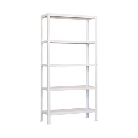 Simonrack Scaffale in metallo argentato con 5 ripiani design moderno (1/3)