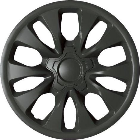 Copricerchio auto antracite singolo monte carlo 13'' in ABS